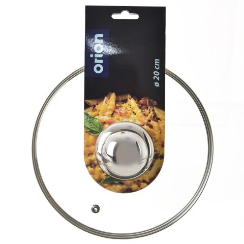Pokrywka szklana żaroodporna do garnka patelni garnków 20cm ORION 122578