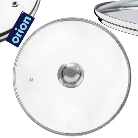 Pokrywka szklana żaroodporna do garnka patelni garnków 26cm ORION 122581