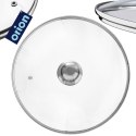 Pokrywka szklana żaroodporna do garnka patelni garnków 28cm ORION 122582