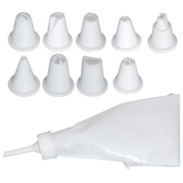 Rękaw worek cukierniczy wielorazowy z tylkami tylki 28cm 10-ele LA CUCINA 142214