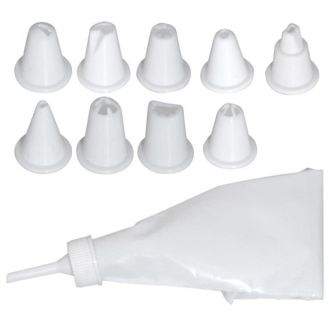 Rękaw worek cukierniczy wielorazowy z tylkami tylki 28cm 10-ele LA CUCINA 142214