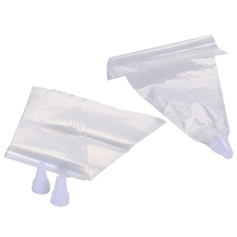 Rękawy cukiernicze z tylkami tylki rękaw worki do dekorowania 13-ele GET-IT 259072