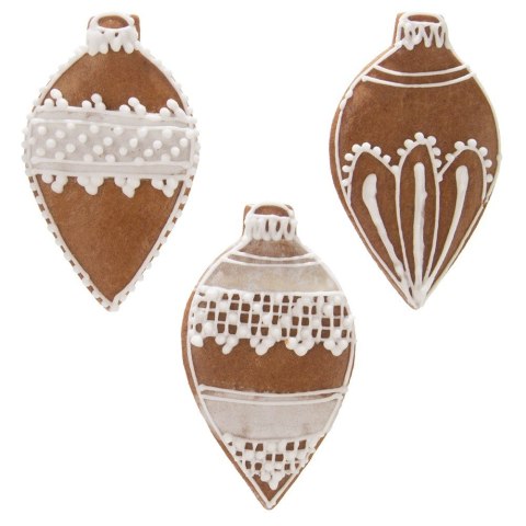 Wykrawacz do ciastek stalowy bombka 9 cm ORION 127467