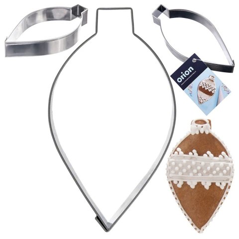Wykrawacz do ciastek stalowy bombka 9 cm ORION 127467