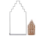 Wykrawacz do ciastek stalowy domek 12 cm ORION 127493