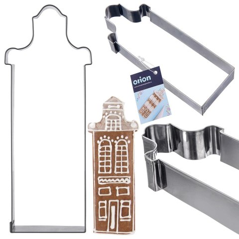Wykrawacz do ciastek stalowy domek 14 cm ORION 127492