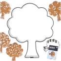 Wykrawacz do ciastek stalowy drzewo 6 cm ORION 127499