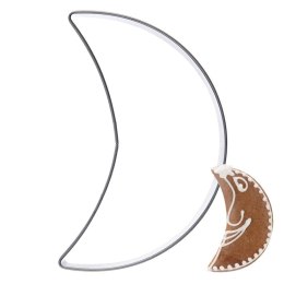Wykrawacz do ciastek stalowy księżyc 6 cm ORION 127486