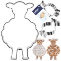 Wykrawacz do ciastek stalowy owca 7 cm ORION 127498