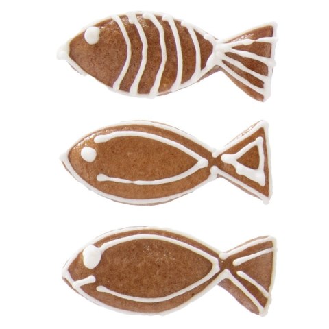 Wykrawacz do ciastek stalowy ryba 5 cm ORION 127491