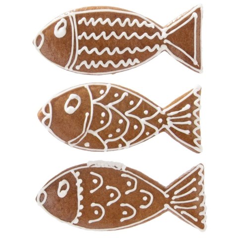 Wykrawacz do ciastek stalowy ryba 9 cm ORION 127489