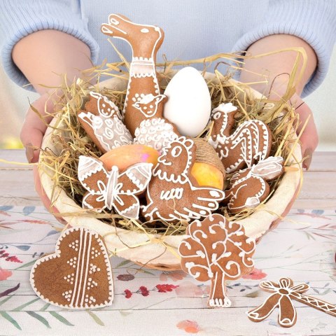 Wykrawacz do ciastek stalowy serce 9,5 cm ORION 132601