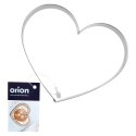 Wykrawacz do ciastek stalowy serce 9,5 cm ORION 132601