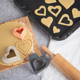 Wykrawacze do ciastek dwustronne serce 3 szt. ORION 127496