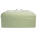 Chlebak metalowy pojemnik na chleb pieczywo zielony GREENISH 42.5x23x20cm ORION 152464