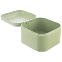Chlebak metalowy pojemnik na chleb pieczywo zielony mały GREENISH 20x20x17cm ORION 152463