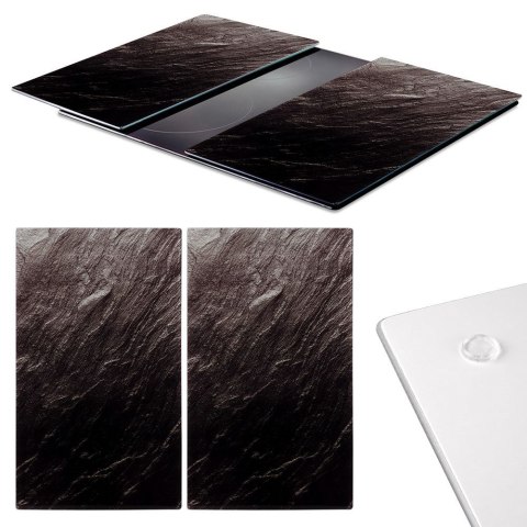 Deska do krojenia i osłona kuchenki szklana duża 60x51cm EXCELLENT HOUSEWARE 128014