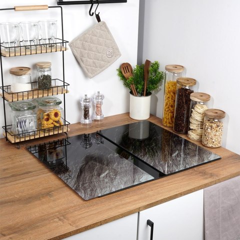 Deska do krojenia i osłona kuchenki szklana duża 60x51cm EXCELLENT HOUSEWARE 128014