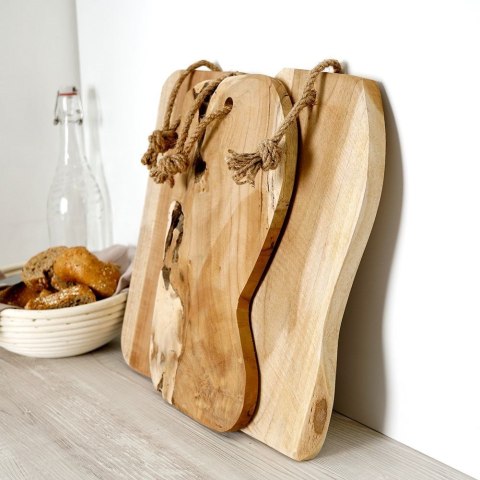 Deska do krojenia i serwowania drewniana 35x18.5cm VILDE 139108