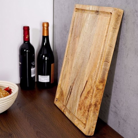 Deska do krojenia i serwowania drewniana 40.5x28.5cm VILDE 139189