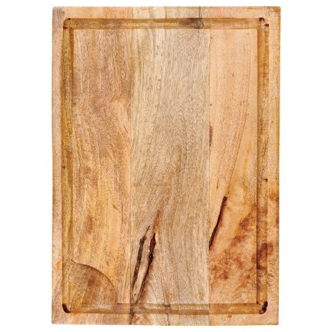 Deska do krojenia i serwowania drewniana 40.5x28.5cm VILDE 139189