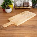 Deska do krojenia i serwowania drewniana 49x19cm VILDE 139196