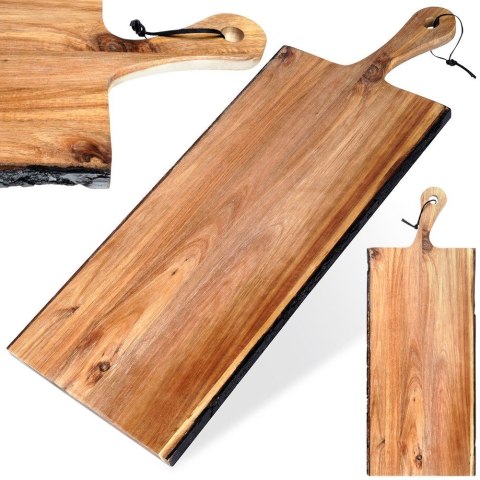 Deska do krojenia i serwowania drewniana 56x20cm ORION 126812