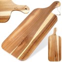 Deska do krojenia i serwowania drewniana WOODEN 49x19cm ORION 126809