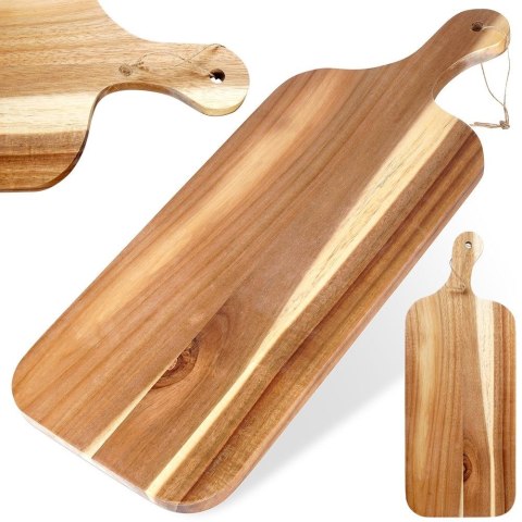 Deska do krojenia i serwowania drewniana WOODEN 49x19cm ORION 126809