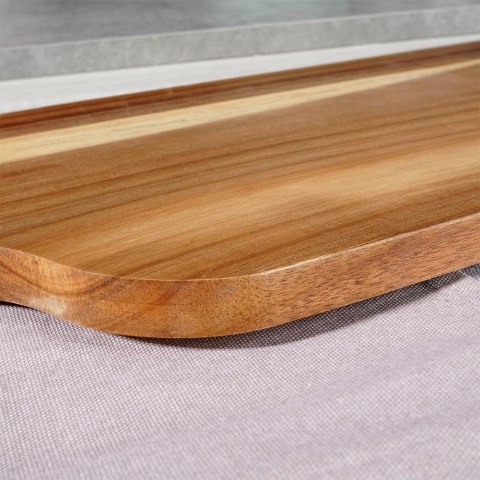 Deska do krojenia i serwowania drewniana WOODEN 49x19cm ORION 126809