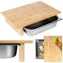 Deska do krojenia kuchenna bambusowa 32.5x26.5cm ORION 126808