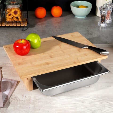 Deska do krojenia kuchenna bambusowa 32.5x26.5cm ORION 126808