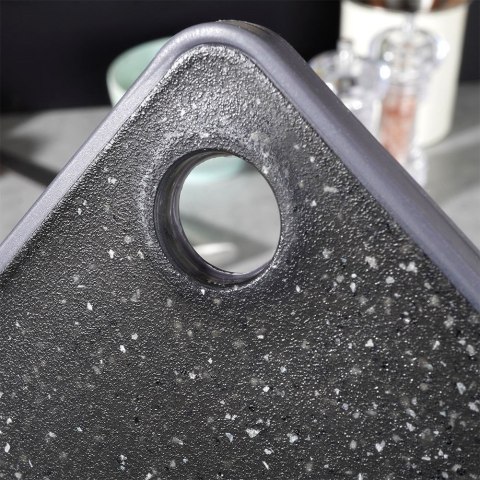 Deska do krojenia kuchenna plastikowa czarna 33x23cm EXCELLENT HOUSEWARE 128043