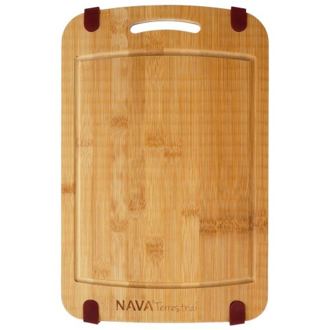 Deska do krojenia kuchenna uniwersalna bambusowa TERRESTRIAL 40x25.5cm NAVA 10-107-003