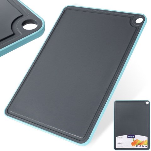 Deska do krojenia kuchenna uniwersalna plastikowa szara 32x23cm ORION 126827
