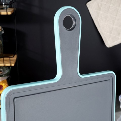 Deska do krojenia kuchenna uniwersalna plastikowa szara 36.5x19cm ORION 126826