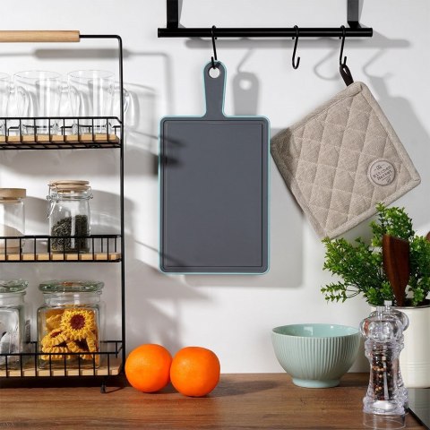 Deska do krojenia kuchenna uniwersalna plastikowa szara 36.5x19cm ORION 126826