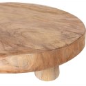 Deska stolik do serwowania drewniana na nóżkach 30cm HOME STYLING COLLECTION 139040