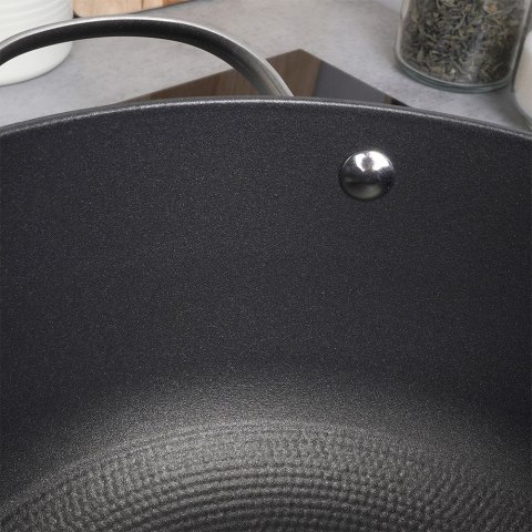 Garnek żeliwny ze szklaną pokrywką indukcja ATLAS 24 cm 4L NAVA 10-205-060