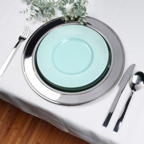 Podtalerz dekoracyjny stalowy srebrny HOME STYLING COLLECTION 153411