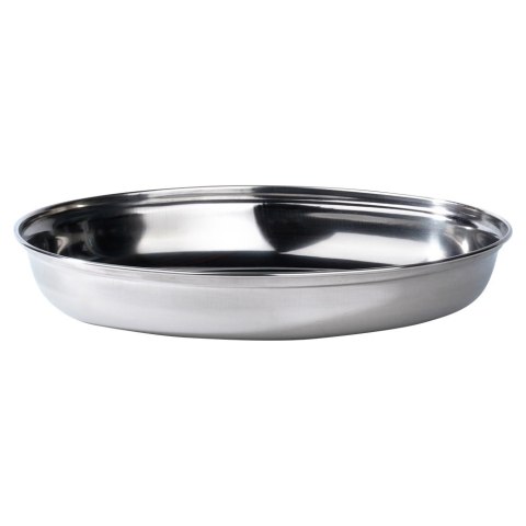 Półmisek stalowy na przekąski owalny głęboki 25.5x18cm EXCELLENT HOUSEWARE 120232