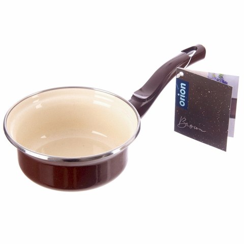 Rondel emaliowany mały BROWN 12 cm 350ml ORION 113326