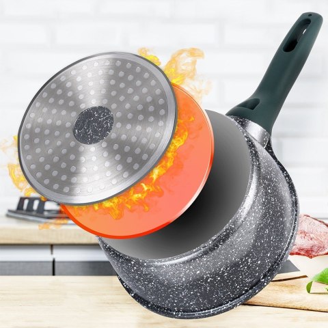 Rondel granitowy nieprzywierający indukcja OLEA 18 cm 1.9L NAVA 10-302-225