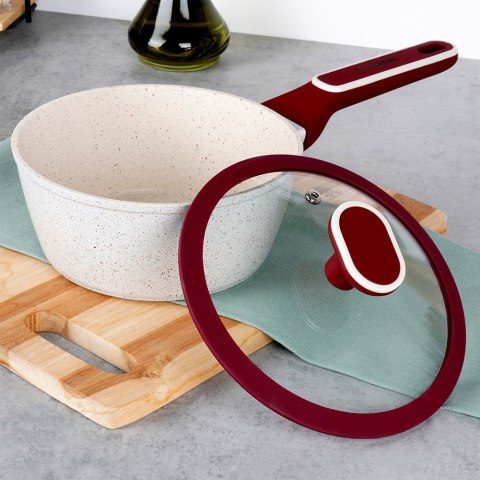 Rondel granitowy nieprzywierający indukcja TERRESTRIAL 18 cm 1.7L NAVA 10-144-315