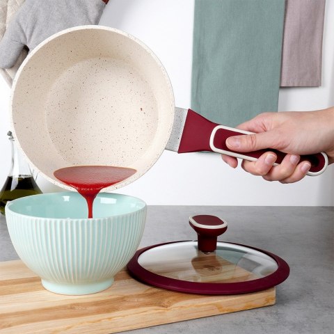 Rondel granitowy nieprzywierający indukcja TERRESTRIAL 18 cm 1.7L NAVA 10-144-315