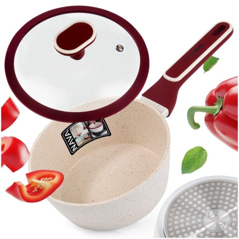 Rondel granitowy nieprzywierający indukcja TERRESTRIAL 18 cm 1.7L NAVA 10-144-315