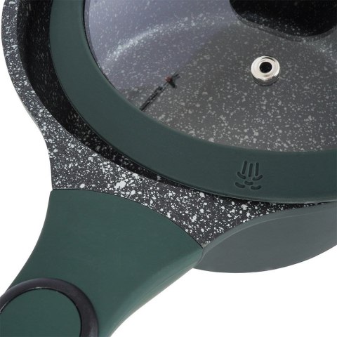 Rondel granitowy ze szklaną pokrywką indukcja IMPERIAL 18 cm 1.8L NAVA 10-302-051