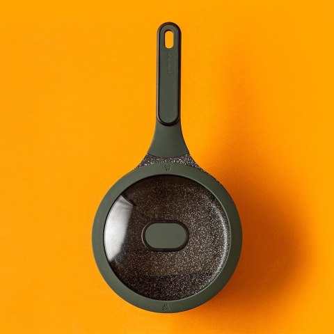 Rondel granitowy ze szklaną pokrywką indukcja IMPERIAL 18 cm 1.8L NAVA 10-302-051