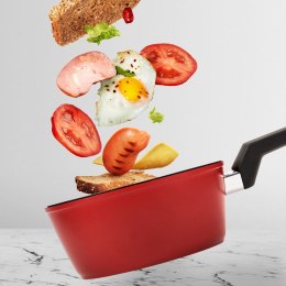 Rondel granitowy ze szklaną pokrywką indukcja TAURUS 18 cm 1.7L NAVA 10-144-075