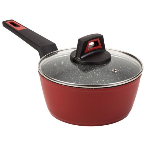 Rondel granitowy ze szklaną pokrywką indukcja TAURUS 18 cm 1.7L NAVA 10-144-075